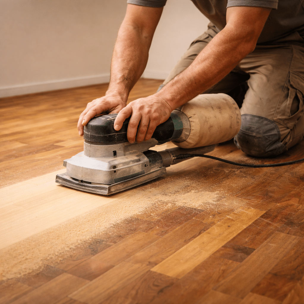 Was kostet es, 25 m² Parkett abschleifen und versiegeln zu lassen? Mit diesen Kosten müssen Sie beim Profi rechnen